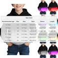 thumbnail image 7 of Posijego Boys Hoodies Spring Casual Long Sleeve Pullover Sweatshirt Lightweight Athletic Hooded Tops Size 4-14 Years, 7 of 7