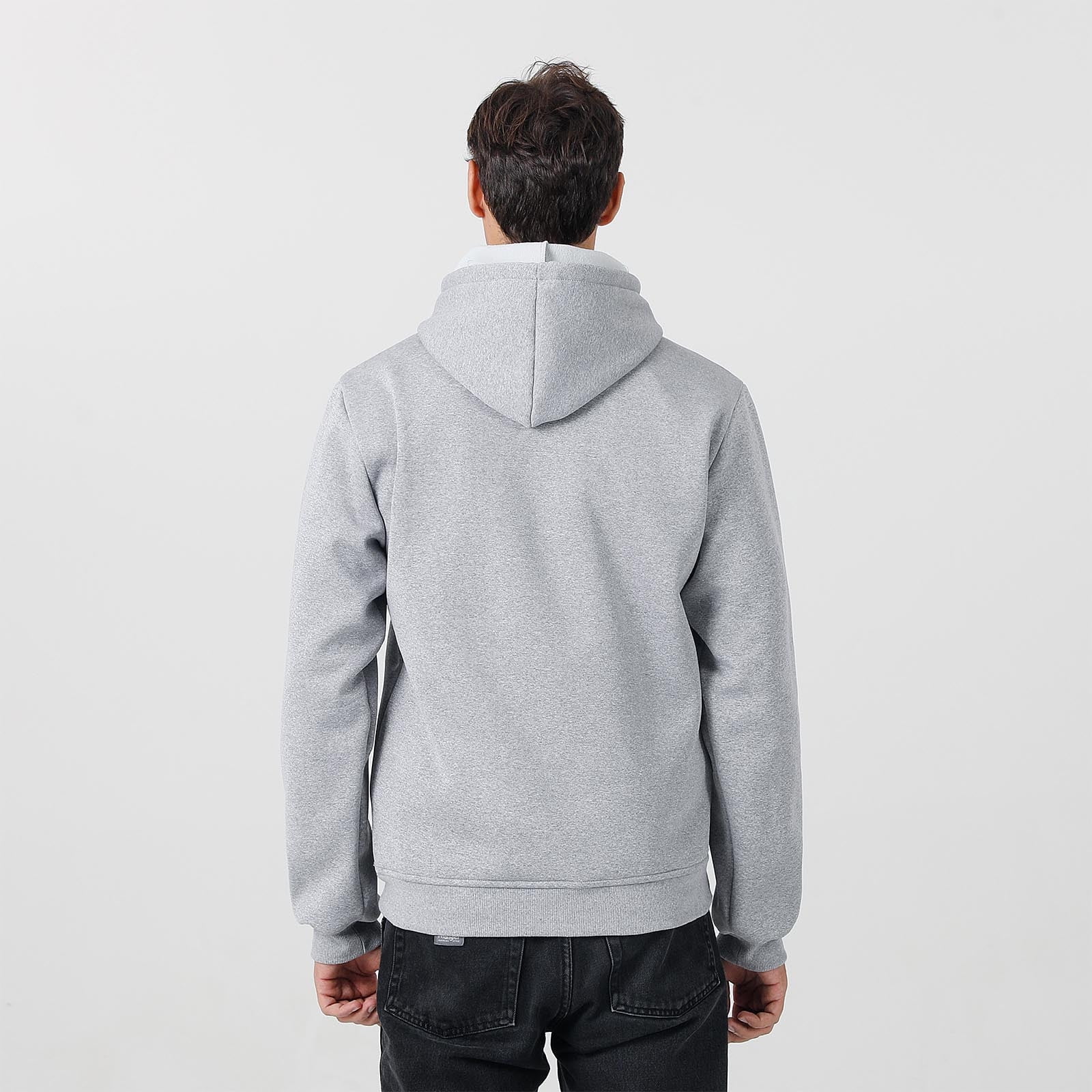 Xdegoge Men's Hoodie Long Sleeve Hooded Sweatshirt 7 Heating Zones Heated Sweatshirts for Men Pullover Hoodies Warm Winter Thermal Coats with Pockets
