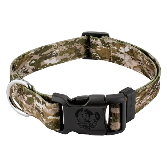 Country Brook Petz® Deluxe Desert Viper Camo Dog Collar - Made in U.S.A., Small