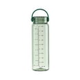 thumbnail image 2 of Sunjoy Tech 500ML Water Bottle with Scale Portable Handle Large Capacity Leak-proof Men Women Travel Gym Workout Sports Clear Drinking Handy Cup, 2 of 8
