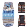thumbnail image 2 of PENGXIANG Cardigan pour Chat Chien Extensible Grand Tricoté Chaud Pull Bleu Cardigan Boucle TTG Code, 2 of 6