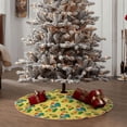 thumbnail image 4 of Lukts Roosters And Sunflowers Print Color Life Christmas Tree Skirt, Winter Holiday Tree Mat Decoration ,Can be Used as A Shawl-48", 4 of 6