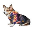 thumbnail image 6 of Uemuo Explosive Fluid Splash Art for Winter Dog Hoodie Sweatshirts with Pockets Warm Dog Clothes for Small Dogs Chihuahua-Medium, 6 of 8