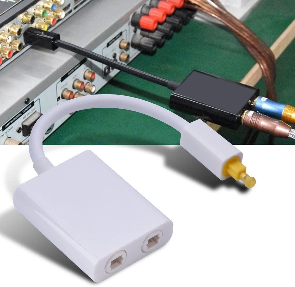 2 x 1 optical audio splitter 2 x 1 optical audio splitter