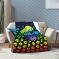 thumbnail image 6 of Splatoon Blanket Soft Cozy Flannel Warm Throw Blanket Unique Gifts Room Decor Blanket 80"x60", 6 of 9