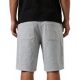thumbnail image 4 of Men's Baggy Sweat Shorts Cotton Fleece 8" Athletic Shorts Big and Tall Workout Gym Lounge Shorts for Mens with Pockets Gray 4XL, 4 of 5