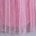 thumbnail image 5 of LEEYNEER Flower Girls Maxi Dress Bridesmaid Wedding Pageant Party Princess Floral Boho Vintage Lace Dance Gown Formal Evening Dresses, 5 of 7