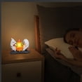 thumbnail image 5 of Fogatas De Gatos Y Brujas Luz Nocturna Parpadeante,Luz Nocturna De Malvavisco De Fuego De Gatos Y Brujas 3D,Luces Nocturnas De Fogatas Falsas LED De 4 Pulgadas Se Conectan A La Pared, 5 of 5