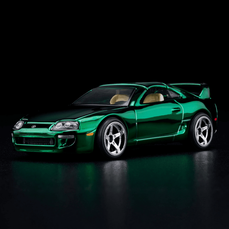 Hot Wheels RLC Exclusive 1997 Toyota Supra - Green JCP14 - Walmart.com