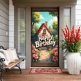 thumbnail image 4 of Happy Birthday Banner Decorative Photography Prop Party Backdrop Celebration Background Festive Colorful Garden Theme Event Home Decor Cake Table, 4 of 4