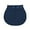 Navy blue, variant on Elastic Belly Expansion Button Extender for Maternity Pants Triple Hook Design Breathable Daily Comfortable Accessory