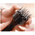 thumbnail image 5 of Meat Tenderizer, PandaTop Chicken Tenderizer Tool with Stainless Steel Needle Ultra Sharp 21 Blades Meat Tenderizer Tool for tenderizing Chicken, Beef, Steak, Veal and Pork,Black, 5 of 7