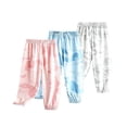 CAIVO Child Girls Summer Sun Pants Ice Silk Feel Breathable Long ...