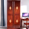 thumbnail image 2 of Furniture Onlay Appliques, Wood Carved Rose Pattern for Door Cabinet Dresser Center Decor Unpainted DIY Home Decal Wall Furniture Decor, 2 of 9