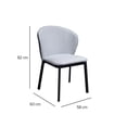 thumbnail image 3 of SILLA NEW FREEDOM Durex Furniture Estructura de aluminio Charcoal AJY3044D Malla TX22059, 3 of 4