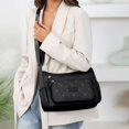 thumbnail image 2 of DGMIOCS Crossbody Bag for Women, Shoulder Purse Handbag Messenger Bag, Trendy Pocketbooks, Waterproof and Multi-Pockets Black, 2 of 5