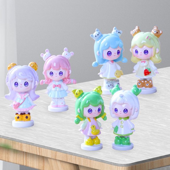 Figura de anime perfecl 6 piezas coleccionables