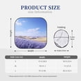 thumbnail image 3 of Daiia Lavender Fields Under Blue Sky 2PCS Car Windshield Sun Shade, Foldable Sun Shield for Car Front Window, Auto Sun Blocker Visor Protector Universal for Truck SUV Pickup-Medium, 3 of 7
