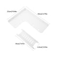 thumbnail image 2 of HEALEEP 1Pack L Shape PVC Hamster Platform or Playground with Ramp for Indoor Play 7.5X2.6X1.6in, 2 of 8