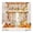 B, variant on Fall Kitchen Curtains 3 Piece Set Farmhouse Maple Leaf Pumpkin Valance Window Treatments