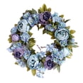 thumbnail image 4 of de flores vívidas de flores de peonía artificial para , oficina, Baby Shower, bienvenida, fondo de fotografía, decoración Azul Macarena decoraciones de flores de simulación, 4 of 8
