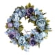 thumbnail image 4 of de Flores de Peonía Artificial con Hojas Boho Floral Garland Vine Rattan para Puerta Delantera, Boda, Pared, Ventana, Decoración Azul BLESIY decoraciones de flores de simulación, 4 of 8