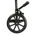thumbnail image 2 of ProBasics Aluminum Transport Wheelchair, 19-inch, Black, 2 of 6