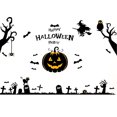 thumbnail image 2 of Pegatinas de pared de Halloween, decoraciones de feliz Halloween para niños, sala de estar, dormitorio, ventana, 2 of 7