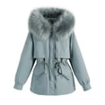 thumbnail image 3 of Chaqueta de algodón versátil de felpa para mujer, versión coreana, chaqueta corta de algodón, chaqueta suelta, chaqueta de algodón, 3 of 5