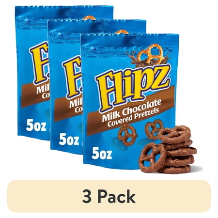 (3 pack) Flipz Milk Chocolate Covered Pretz… product image