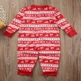 thumbnail image 5 of Ensemble de Pyjamas de Noël Assortis pour la Famille en Coton, Pyjamas des Fêtes avec Cerf, Tenue de Nuit Papa Maman Enfants Bébé PJs, 5 of 5