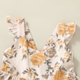 thumbnail image 4 of Happy Town Little Girls Sleeveless Dress Girls Ruffle Beach Dress for 3-7 Y, 4 of 7