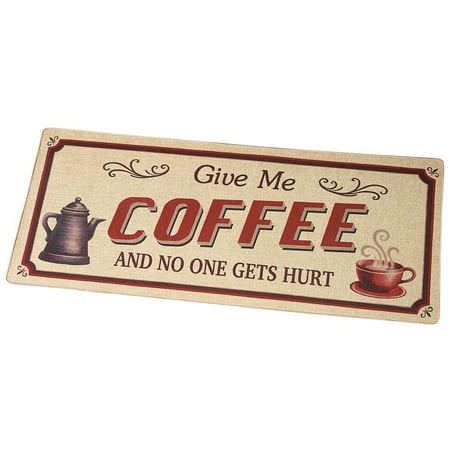 - Give Me Coffee Novelty Rug