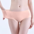 thumbnail image 3 of XuJwPNcy 3pc Women's Seamless Panties High Rise No Show Cutout Briefs Underwear Coverage Breathable Bikini Panty, 3 of 4