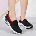 thumbnail image 2 of Xiaoxatg Comfortable Women's Casual Shoes for Everyday Use with Breathable Mesh Design Ideal for Spring and Summer Pairing with Jeans and Casual Outfits 8.5 Black, 2 of 9