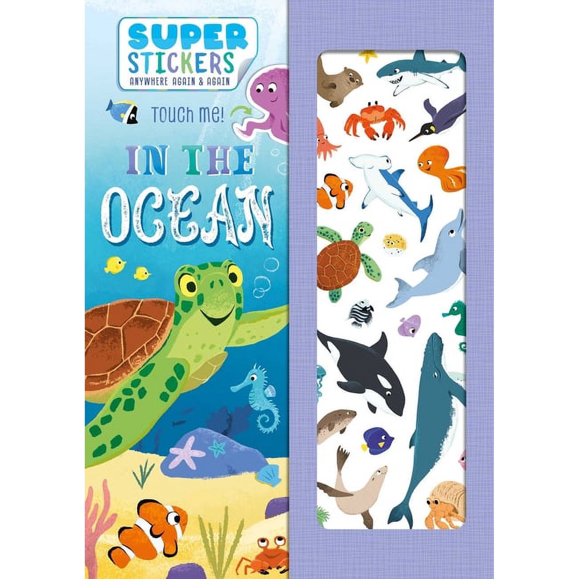 In the Ocean: Reusable Sticker & Activity Book, (Hardcover)