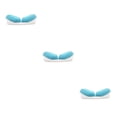 thumbnail image 4 of Guardoinrt PC Computer 3D Wrist Rest Silica Gel Hand Pillow Mouse Pad Laptop Desktop Anti -skid Mouse Pad blue 3Set, 4 of 6