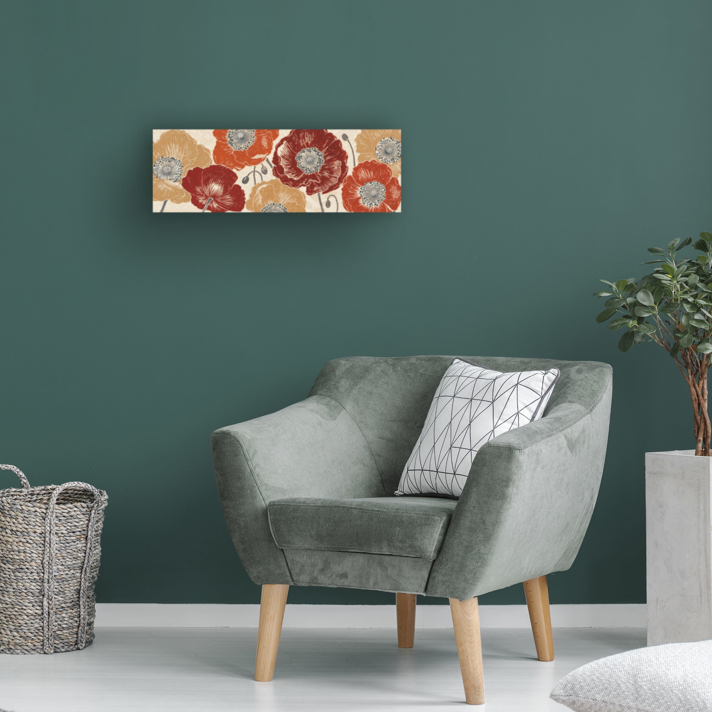 Daphne Brissonnet 'A Poppys Touch IV' Canvas Art