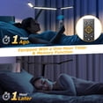 thumbnail image 3 of LED Desk Lamp with Clamp, Architect Desk Lamp for Home Office with Remote, 24W Ultra-Bright Desk Light with Stepless Dimming and Stepless Color Temp, Memory Function for Study and Workbench, 3 of 5