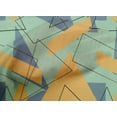 thumbnail image 4 of oneOone Cotton Poplin Fabric Rectangle & Triangle Geometric Print Sewing Fabric BTY 42 Inch Wide, 4 of 4