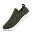 thumbnail image 6 of Men's Knitted Walking Shoes Lightweight Wide Width Sneakers Indoor Outdoor Workout Running Shoes Breathable S𝗅ip On Trainers Shoes Casual Non-S𝗅ip Athlet𝗂c Shoes, 6 of 9
