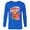 Navy, variant on Disney and Pixar’s Turning Red It’s My Birthday Mei Lee - Long Sleeve T-Shirt for Men - Customized-Navy