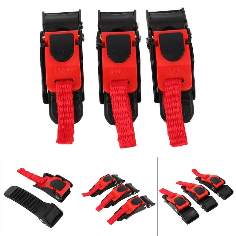Motorcycle Helmet Quick Release Buckle Strap Locks - 3Pcs Chin Strap  Football Helmet Adult Adjustable Straps with Clips for Backpacks