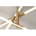 thumbnail image 6 of AFX  Rusnak 30" LED Pendant Light Satin Brass, 6 of 7