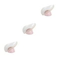 thumbnail image 4 of facefd 1/2/3/5 TureClos Storage Box Sucking Container Leaf-shaped Draining Organizer for Kitchen Bathroom light pink 3PCS, 4 of 6