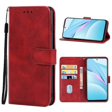 Leather Phone Case For Xiaomi Mi 10T Lite 5G / Redmi Note 9 Pro 5G CN Version(Black)