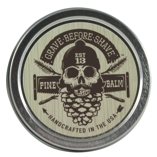 Bálsamo para barba Grave Before Shave con aroma a pino, 60 ml