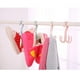 thumbnail image 2 of 4 ganchos giratorios multifuncionales para colgar corbatas, bufandas, tendederos y armarios (rosa), 2 of 7