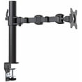 thumbnail image 2 of Basics Single Computer Monitor Stand with Cable Management, Height Adjustable VESA Desk Arm Mount, Fully Adjustable Tilt and Rotation, Steel, Black, Fits 13-30" Screens, 2 of 6