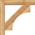 thumbnail image 3 of Ekena Millwork 4"W x 30"D x 30"H Westlake Block Rough Sawn Bracket, Western Red Cedar, 3 of 25
